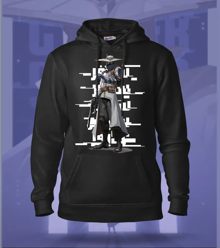 Cypher | Valorant – Silent Watch Regular Hoodie - Black / XS - Valorant