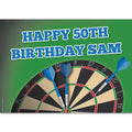 Darts Party Personalised Poster - A3