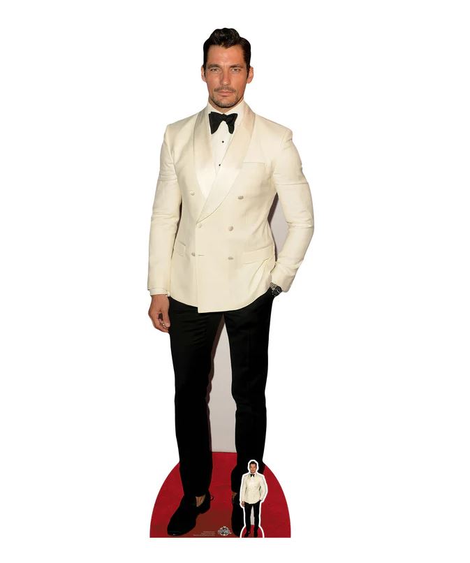 David Gandy Lifesize Cardboard Cutout - 1.92m