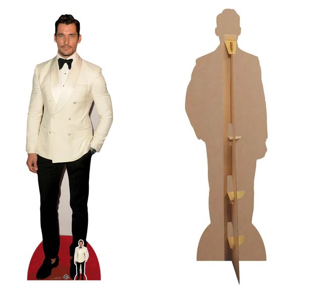 David Gandy Lifesize Cardboard Cutout - 1.92m