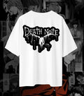 Death Note Logo Oversized T-Shirt | 240 GSM Premium Anime Streetwear - 180GSM / White / S - Death Note