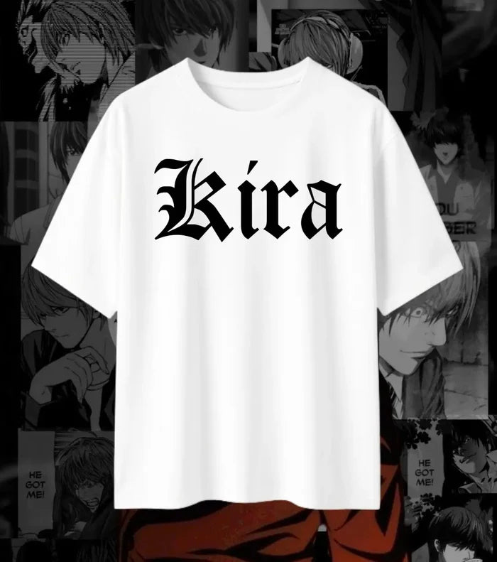 Death Note Logo Oversized T-Shirt | 240 GSM Premium Anime Streetwear - Death Note
