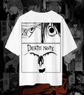 Death Note Ryuk Dual Print Oversized T-Shirt | 240 GSM Premium Anime Tee - 180GSM / S - Death Note
