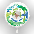 Dinosaur Personalised Photo Balloon (Not Inflated)