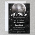 Disco Party Personalised Party Invitation - Pack of 16
