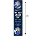 Earth Day Portrait Banner - 1.2m