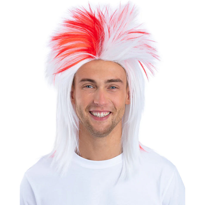 England Mullet Wig