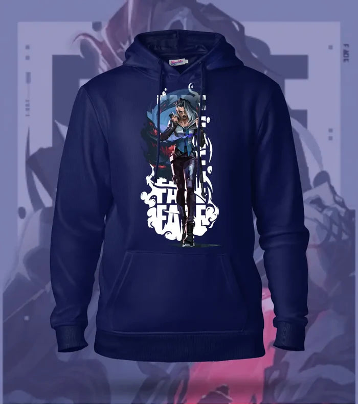 Fade | Valorant – Nightmare’s Embrace Regular Hoodie - Navy / XS - Valorant