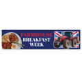 Farmhouse Breakfast Week Banner - 120cm x 30cm
