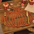 Felt Pumpkin Placemats - Pack of 4