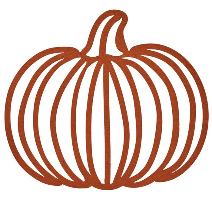 Felt Pumpkin Placemats - Pack of 4