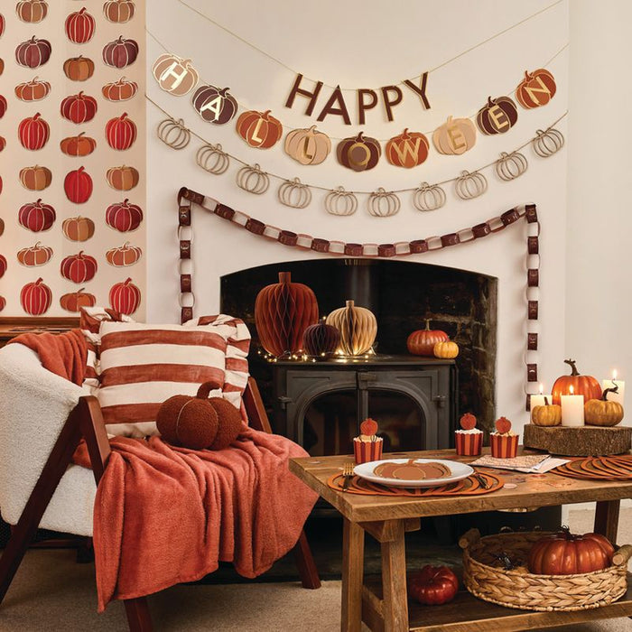 Felt Pumpkin Placemats - Pack of 4