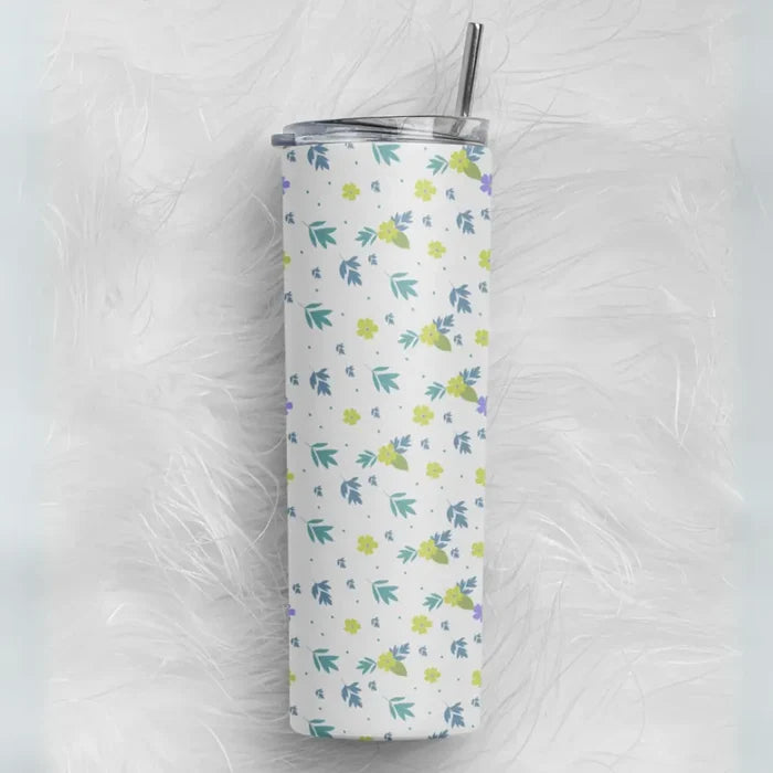 Floral Breeze Skinny Tumbler (591 ml / 20 oz)