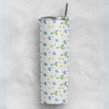 Floral Breeze Skinny Tumbler (591 ml / 20 oz)