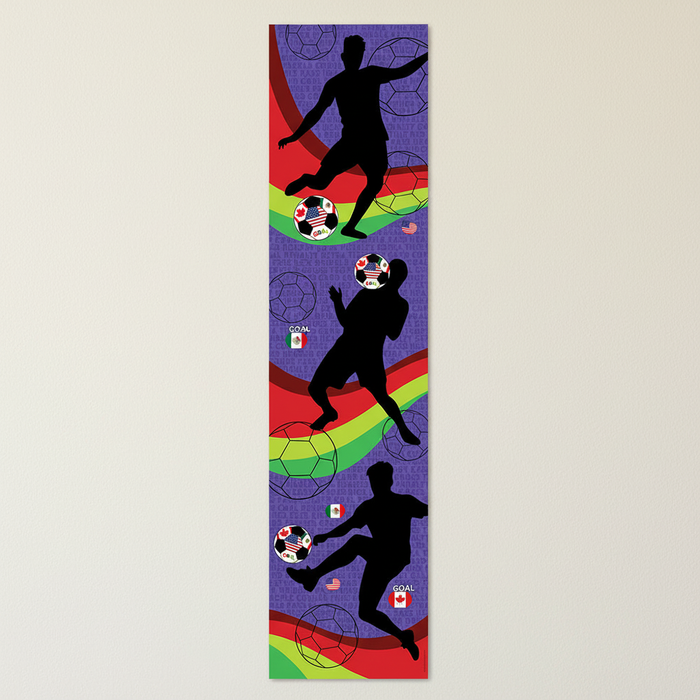 Football Fever 2026 Portrait Banner on Wall