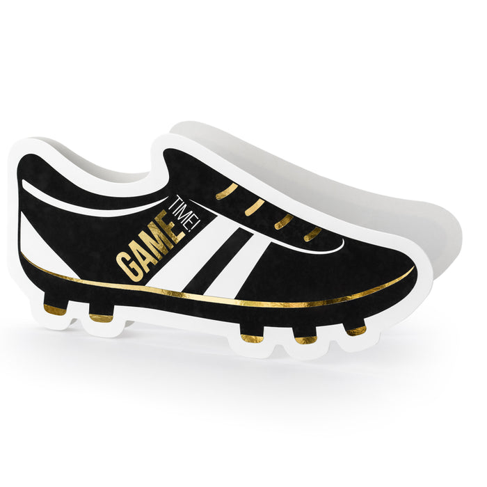 Football Boot Shaped Party Invitations - 19cm - Pack of 6