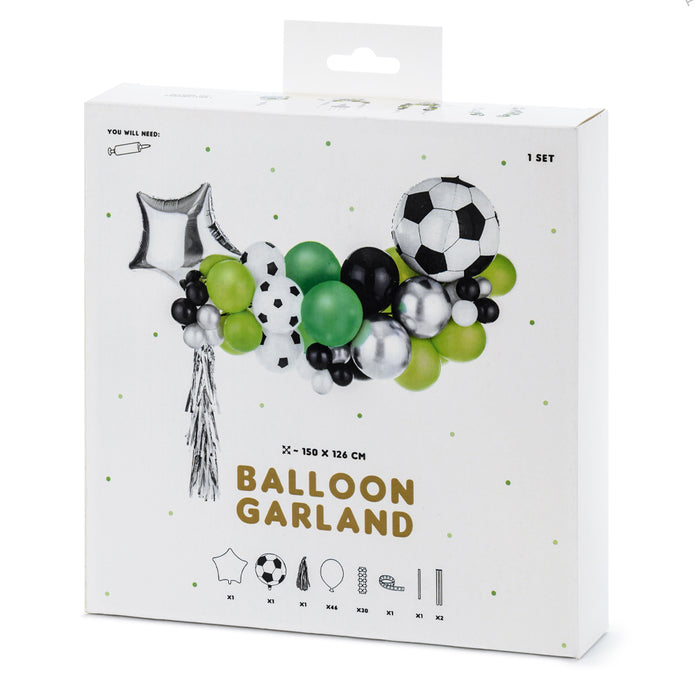 Football Themed Balloon Garland Decoration DIY Kit