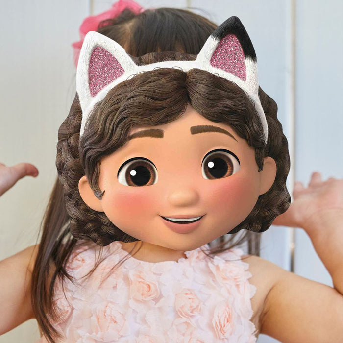 Gabby's Dollhouse: The Movie Card Masks  Pack of 6
