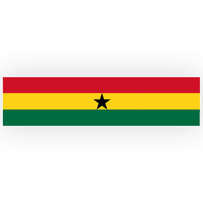 Ghana Flag Banner Decoration - 1.2m