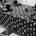 Ghost Plastic Wipe Clean Tablecloth - 132cm x 178cm