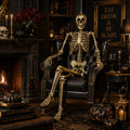 Giant Gold Skeleton Prop Decoration – 160cm