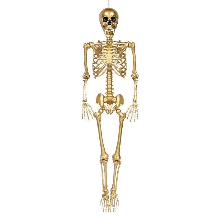 Giant Gold Skeleton Prop Decoration – 160cm