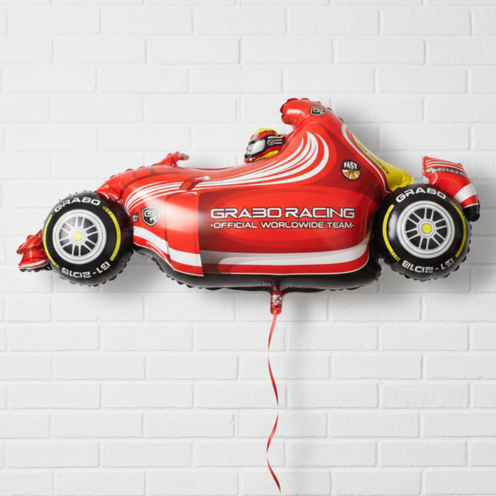 Giant Red Racing Car Foil Balloon - 49"