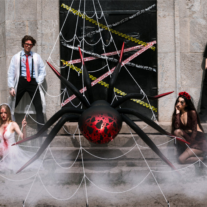 Giant Spider Foil Balloon Inflatable - 2.75m