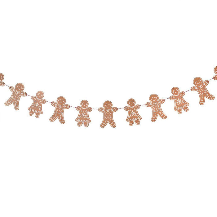 Gingerbread Card Bunting - 2m