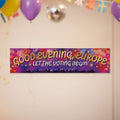 Good Evening Europe Song Contest Banner - 120cm x 30cm