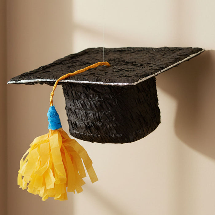 Graduation Mortarboard Hat Pinata - 32cm