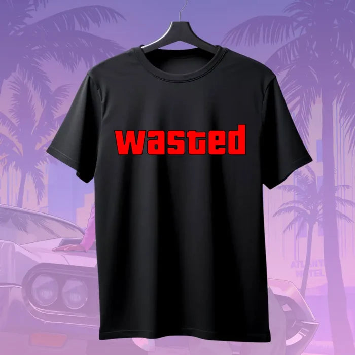 GTA | “Wasted” T-Shirt - Black / S - GTA