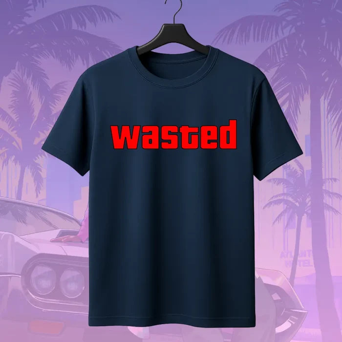 GTA | “Wasted” T-Shirt - Navy / S - GTA