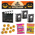Halloween Movie Night Kit With Decorations and Sweets