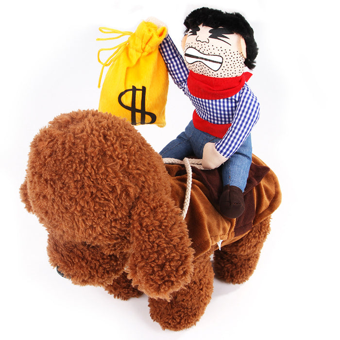 Bank Robber with Money Bag / Small