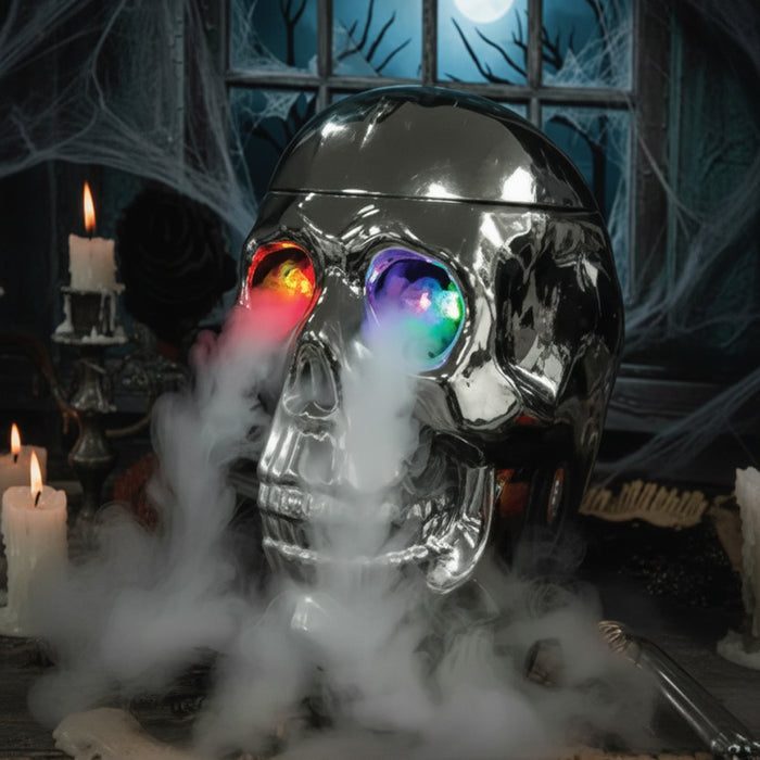 Halloween Skull Fog Machine - 13cm