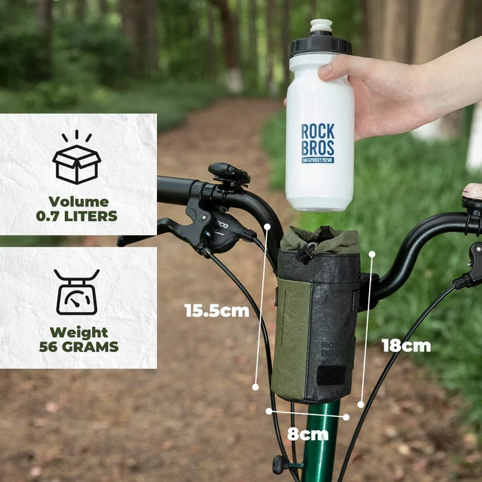 ROCKBROS handlebar bottle bag lightweight 0.7l