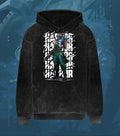 Harbor – Tidal Force Valorant Acid Wash Hoodie | Premium Gamer Streetwear - Black / XS - Valorant