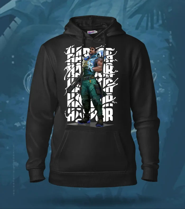 Harbor | Valorant – Tidal Force Regular Hoodie - Black / S - Valorant