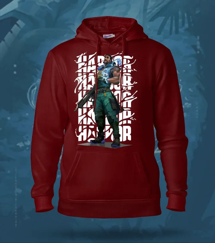 Harbor | Valorant – Tidal Force Regular Hoodie - Maroon / S - Valorant