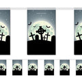 Haunted Graveyard Flag Interior Bunting - 2.4m