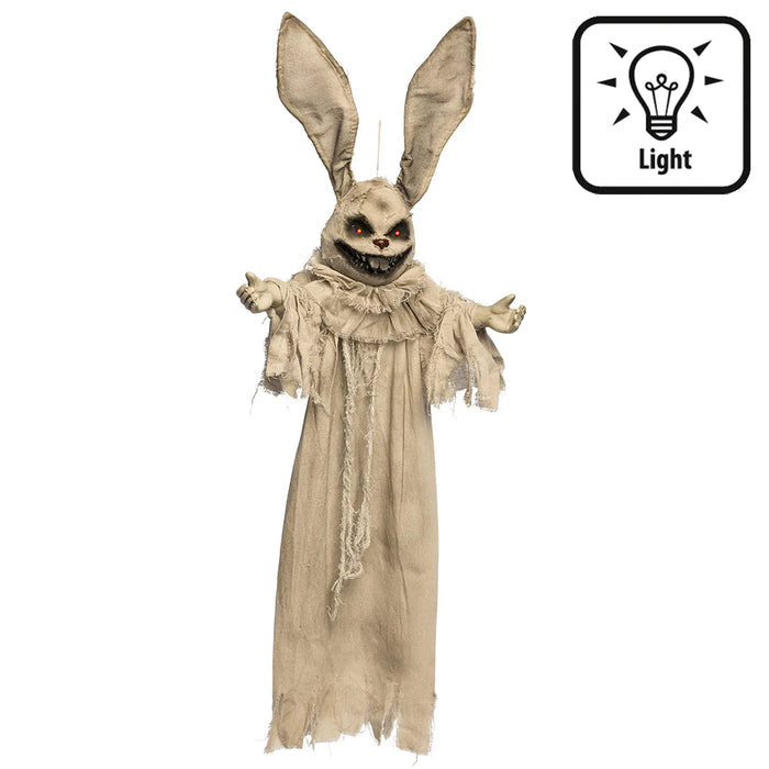 Hell Bunny Light Up Eyes Halloween Prop Decoration – 110cm
