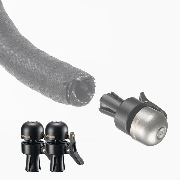 Hidden Handlebar Bike Bell#Type_Black(2 piece)