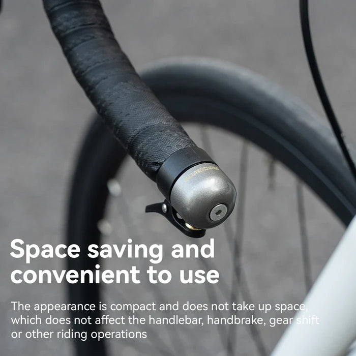 Handlebar End Bike Bell with Loud Clear Ring