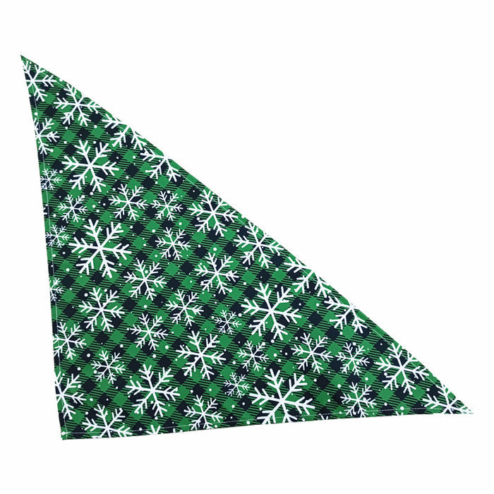 Christmas (Green, Snowflake)