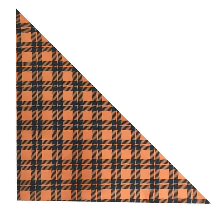 Thanksgiving Day (Checkered Orange and Black)