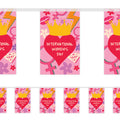 International Women's Day Bunting Decoration - 2.4m