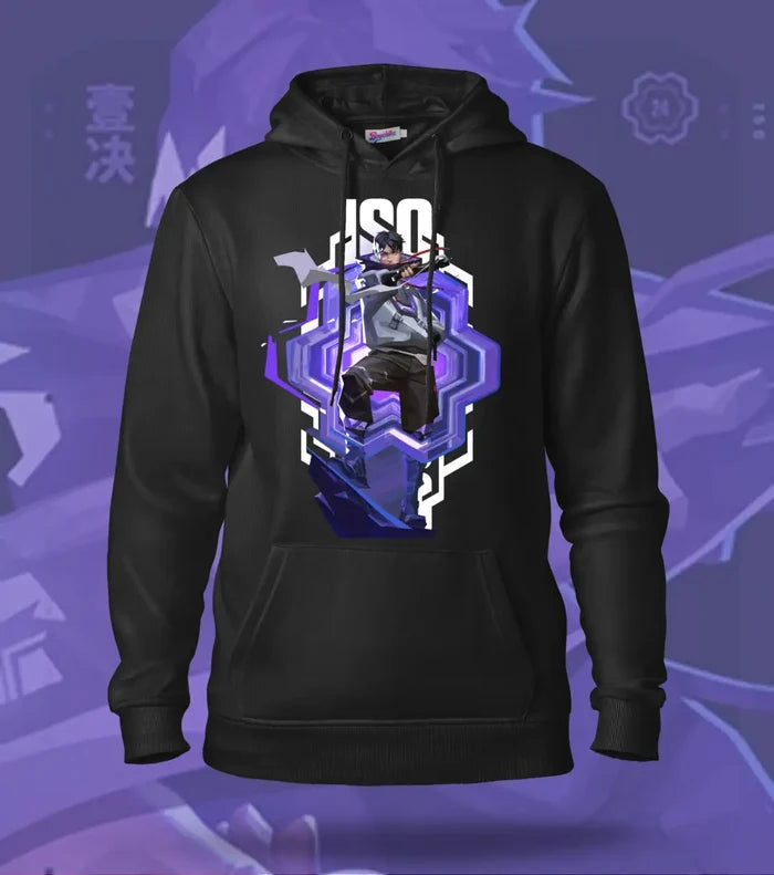 Iso | Valorant – Reality Fracture Regular Hoodie - Black / XS - Valorant