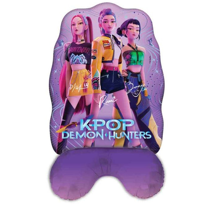 K-Pop Demon Hunters Air-Fill Standing Foil Balloon - 32"