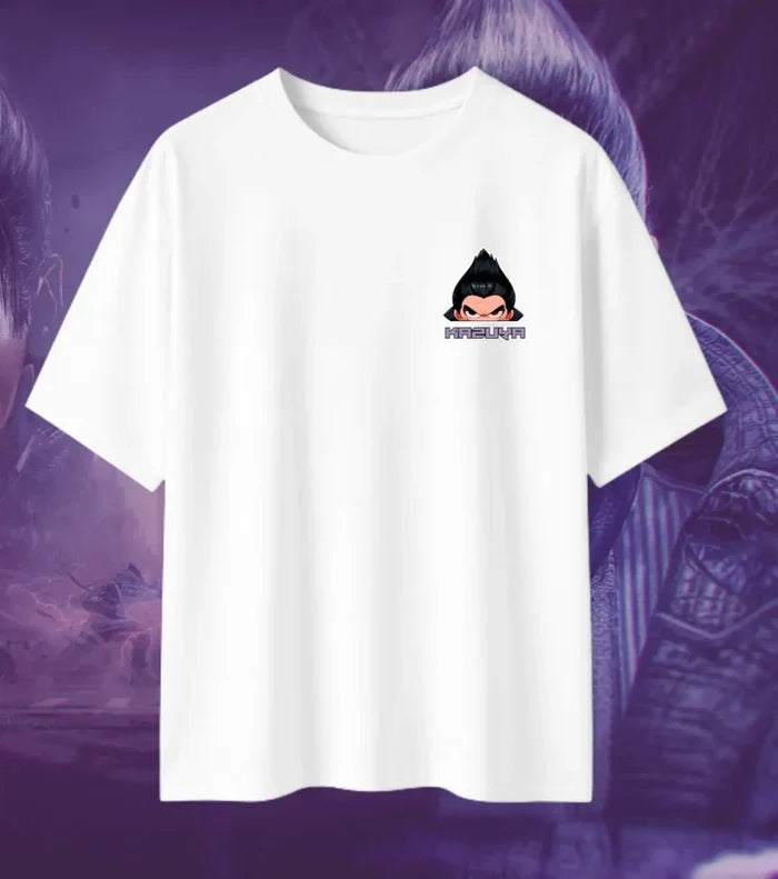 Kazuya Mishima Tekken T-Shirt | Devil Gene Gaming Tee | Oversized Tee - Tekken
